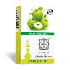 Apple Mint Herbal Shisha Flavor – No Nicotine 50g